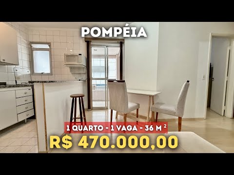 Vídeo do imóvel — Pompeia OPORTUNIDADE - Apartamento de 1 quarto