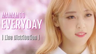 MAMAMOO(마마무) _ Everyday(매일 봐요) | Line Distribution