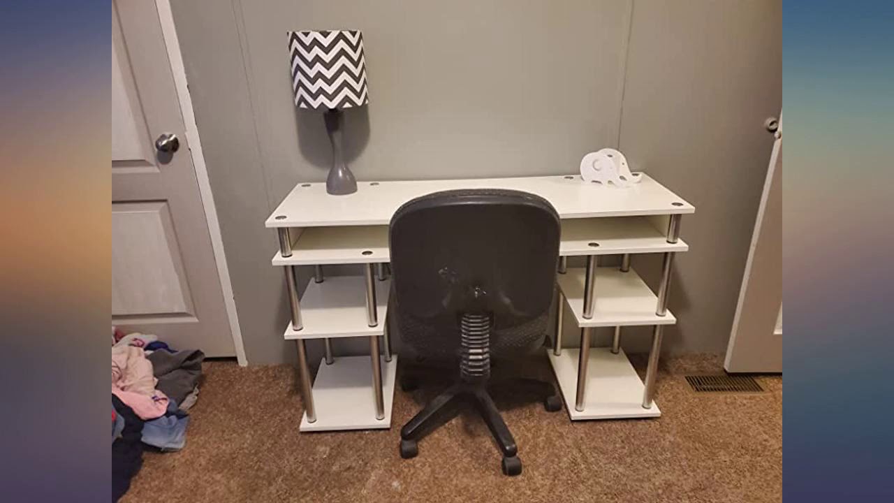 Convenience Concepts Designs2Go No Tools Student Desk, White review