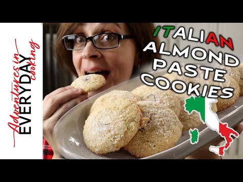 The most amazing cookie you've never eaten! Italian Almond Paste Cookies
