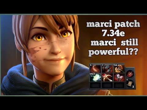 how to play marci in patch 7.34e