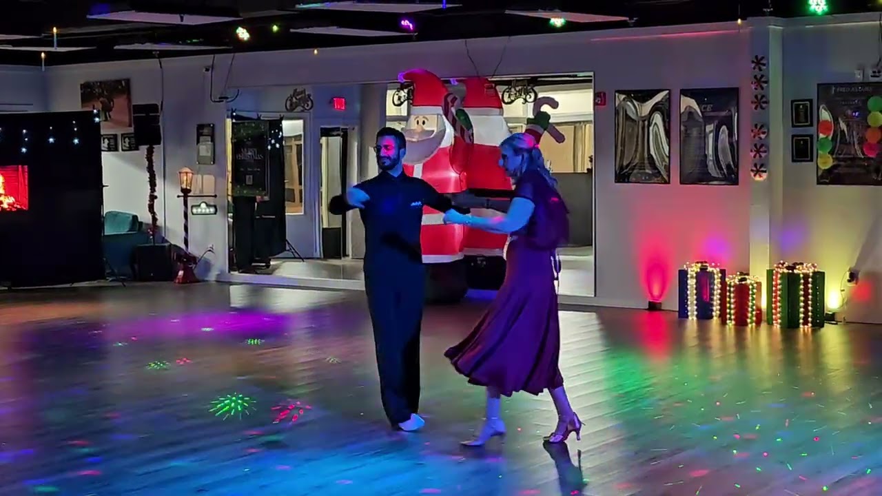 Tango Show by Connie & Davy at our Christmas Party 2024