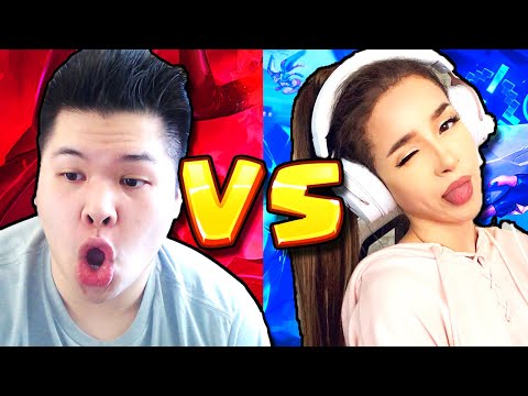 5 GIRLS VS 3 CHALLENGERS but the guys have to play Supports ft. Pokimane, 5up, xChocobars