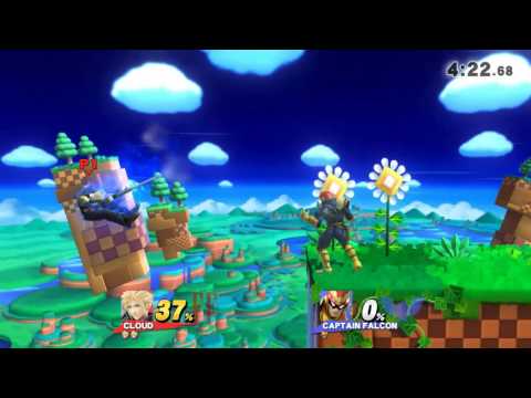 Cloud vs Captain Falcon 4 (クラウド vs キャプテン ・ ファルコン 4)