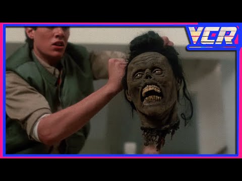 "GET THAT DAMN SCREWDRIVER OUT OF MY HEAD!" Scene... | Return of the Living Dead: Part II (1988)