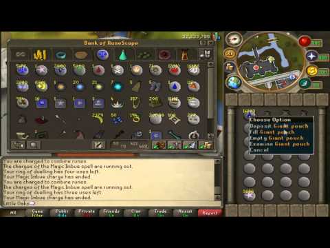 Money Making Guide - 2.5m/hr with 45k rc xp and LOW REQS