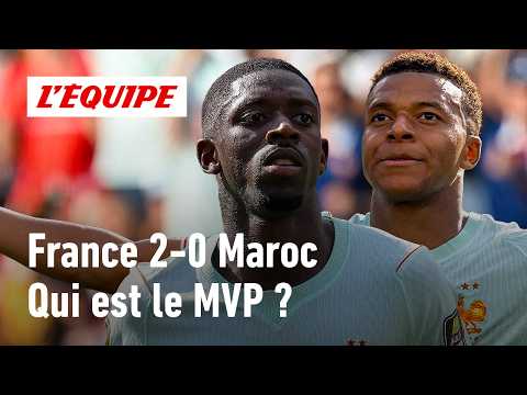 Mbappé et Dembélé décisifs, Upamecano monumental : Les notes de France-Maroc