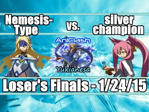 AniClash: Yukianesa - BBCP - [Loser's Finals] - Nemesis-Type (Mu-12) vs silverchampion19 (Kokonoe)