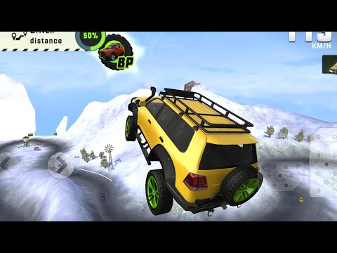 Extreme SUV Driving Simulator NEW UPDATE 2021 - TOYOTA LAND CRUISER driving - Android Gameplay #5