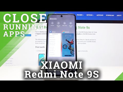 How to Disable Running Apps in XIAOMI Redmi Note 9s – Background Apps