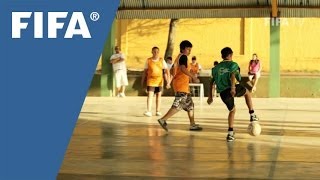 Brazilians stressing skills for football and life