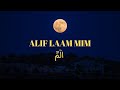 Qari Syed Sadaqat  Ali -Juz 1 | Chapter 1 | Pehla Para |  Alif Lam Mim | Al-Baqarah Quran Recitation