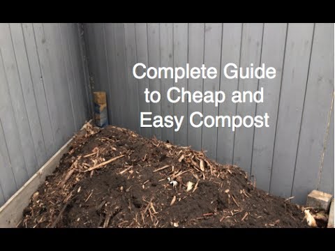 Easy Low Cost Composting with Free Coffee Grounds and Wood Chips Alberta Urban Garden