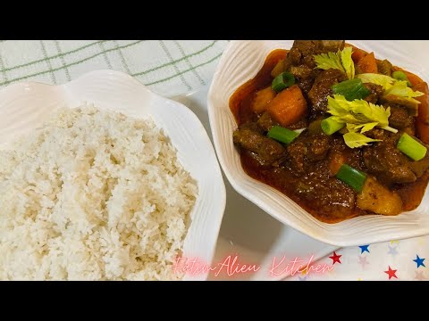 How To Make | The Tastiest Lamb Stew | Aka Chew Yapa | With The Terrific Seasoning |