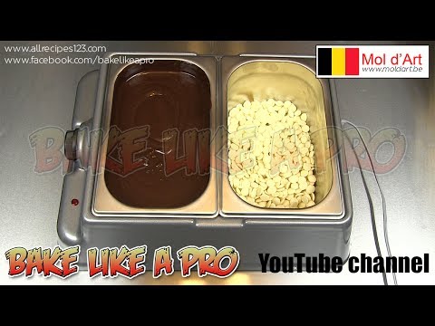 Chocolate Tempering Machine With 2 Types of Chocolate Tutorial