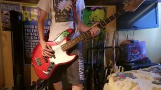 NOFX - Mom&#39;s Rules/On My Mind BASS Cover