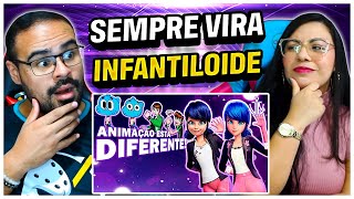 REACT VÍCIO NERD | Desenhos que MUDARAM de ESTILO 🐲 ➡ 🐉