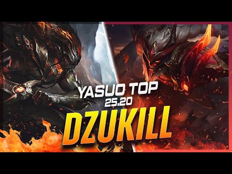 Dzukill - Yasuo vs Olaf TOP Patch 25.20 - Yasuo Gameplay