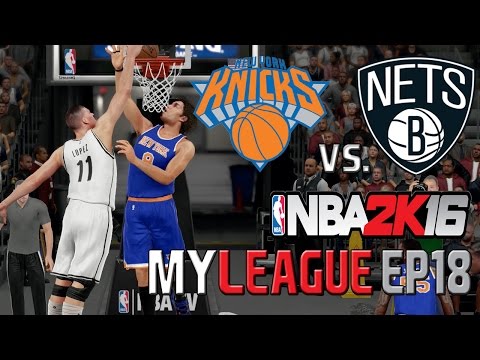 NBA 2K16: Brooklyn Nets MyLeague - Opening Night, Battle for New York [Y3G1 EP18]