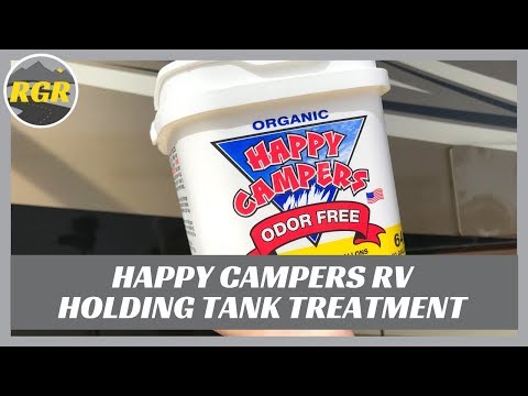 Happy Campers RV Holding Tank Treatment | Product Review | For Black and Grey Tanks