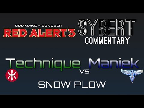 Technique[E] vs Maniek[A] - Snow Plow - Red Alert 3