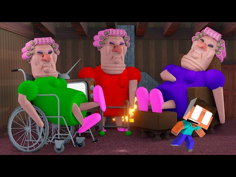 ESCAPE GRUMPY GRAN HORROR SECRET SISTERS ( Scary Obby )