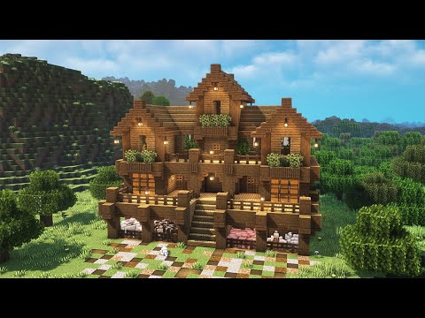 Dan Emerald - Minecraft - How to Build a Large Survival House (Easy Tutorial)
