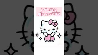 hello kitty profile photos you need #aesthetic #sanrio #hellokitty #sanrioaesthetic #mymelody