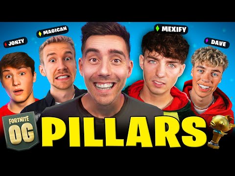 FORTNITE OG PILLARS ESCALATES! 😂 (Creator Battle!)