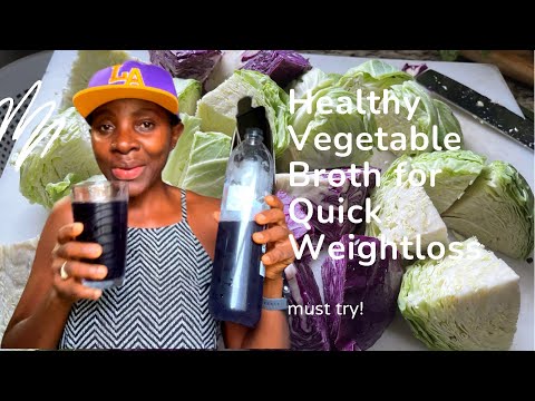 Cruciferous Veggies Broth Recipe for Quick Weightloss @YAJESGARDEN