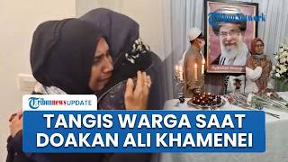Ratusan Warga Gelar Doa Bersama untuk Ali Khamenei di Rumah Dubes Iran Jakarta, Diwarnai Isak Tangis