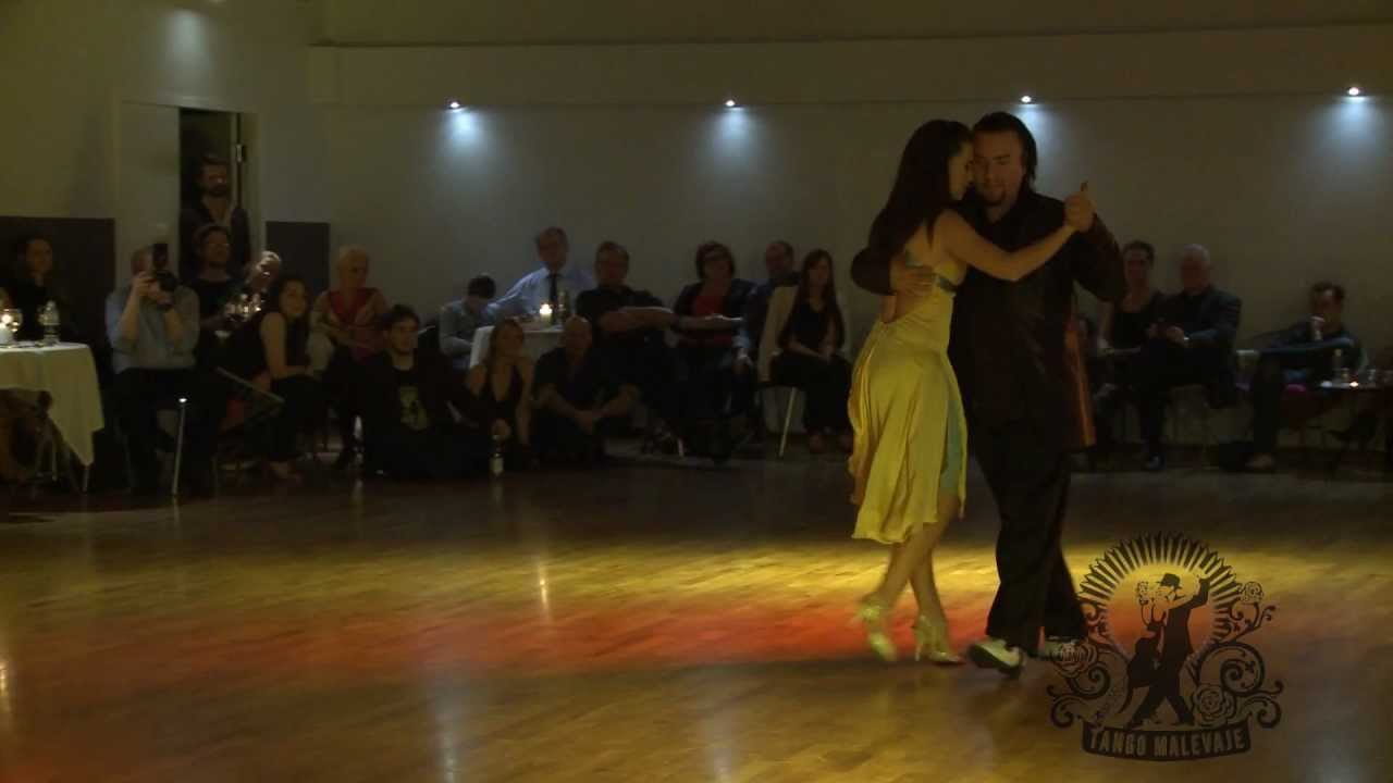 Chicho Frumboli & Juana Sepulveda 1/4 - Tango Malevaje nov. 2012