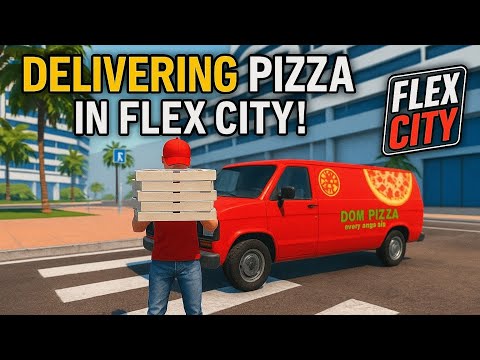 Joining a new job of pizza delivery in flex city