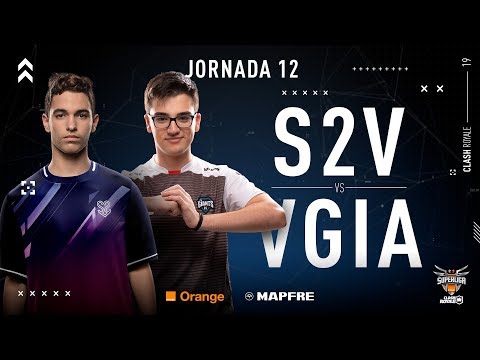 S2V ESPORTS VS VODAFONE GIANTS | Superliga Orange Clash Royale | (Partido 5) Jornada 12