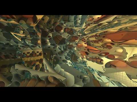 3D fractal world in 8K UHD - experimental video 01