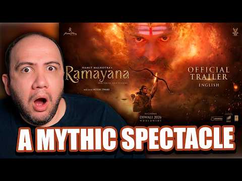 🇮🇳 RAMAYANA | Official Trailer (English) | Producer Reacts