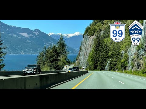 Sea to Sky Highway, Vancouver to Whistler - BC Highway 99 - 2024/40