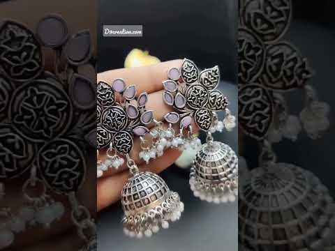 Meenakari ladies earring set