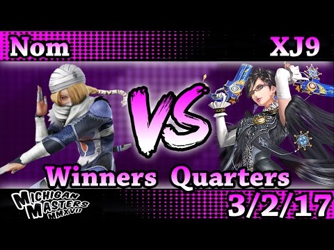 MMXVII -  Nom (Sheik) Vs. XJ9 (Bayonetta) Smash Wii U Winners Quarters - Smash 4