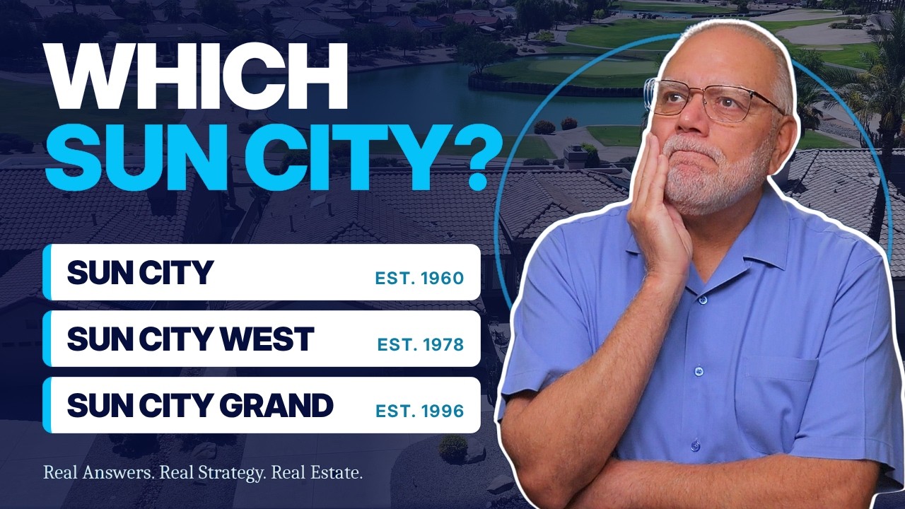 Sun City vs Sun City West vs Sun City Grand: What Each One Really Costs