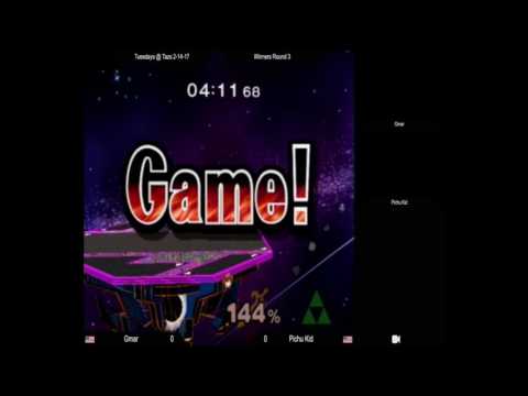 Tuesdays @ Taz's 2/14/17 - Gmar (Marth) vs Chaos (Sheik)