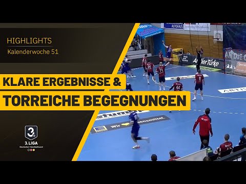3. Liga: Torreiches Wochenende - Die Highlights der 51. KW | Sporteurope.TV Handball