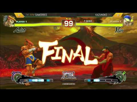 SXSW 2015 USF4 - Gamerbee (Adon) vs Kazunoko (Yun)