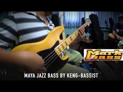 Maya Jazz Bass 70' MIJ Electric Bass 197x Natural Ash image 16