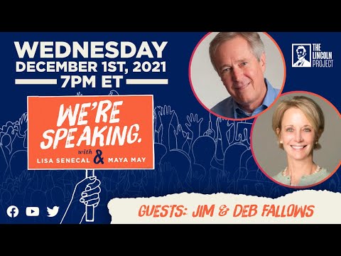 LPTV: We're Speaking - December 1, 2021 | Guests: Jim and Deb Fallows