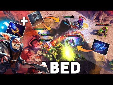 BEST MEEPO ABED IS BACK !! ABUSING NEW SCEPTER + SHARD - 7.28 Patch Dota 2