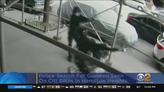 Caught on video: Gunmen on Citi Bikes open fire in Upper Manhattan