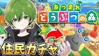 #2 あつまれどうぶつの森 住民ガチャ：激熱ストロー編