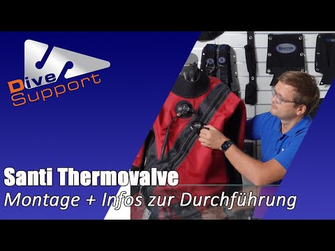 Santi Thermovalve-Strom-/Gasdurchführung in Einem-Montage und Info's zur Durchführung | DiveSupport