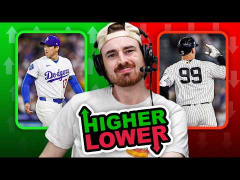 Who had the highest selling jersey? (MLB Higher or Lower)